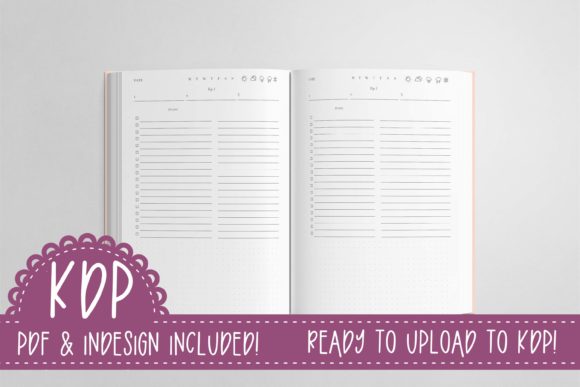 Daily Undated Simple Checklist Planner