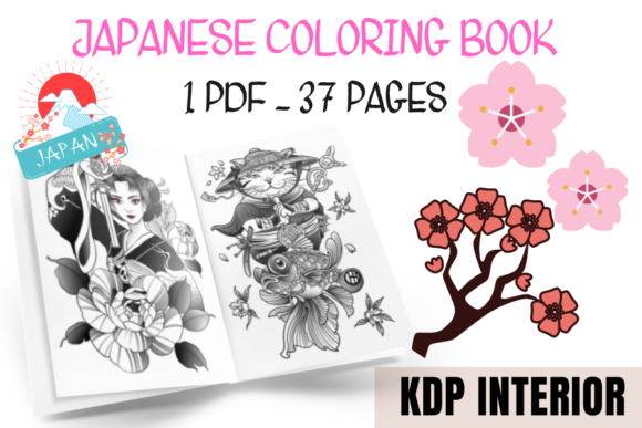 Discover the Joy of the Japanese Coloring Book: A Creative Escape for Adults